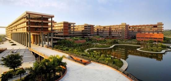 城校区图:2022年6月23日,广州美术学院佛山校区一期建设工程项目动工